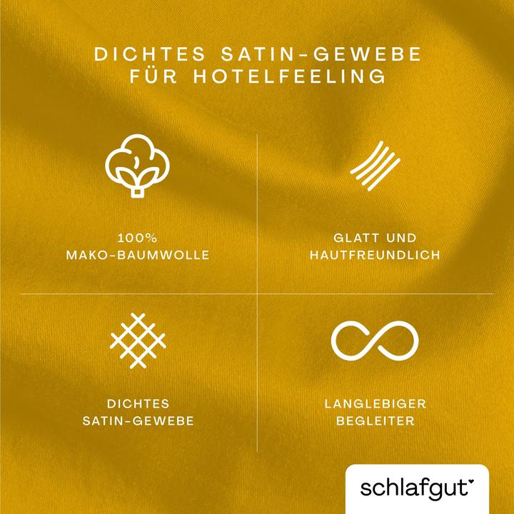 Produktbild schlafgut Woven Satin (Duvetbezug, 140 x 200 cm)