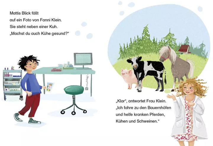 Immagine prodotto Leselöwen 1. Klasse - Ein Tag in der Tierarzt-Praxis (Tedesco, Ann-Katrin Heger, 2018)
