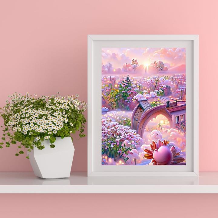 Produktbild Hermex Strasssteinbild DIY-Diamantgemälde Diamantmalerei Diamond Painting Bastelset