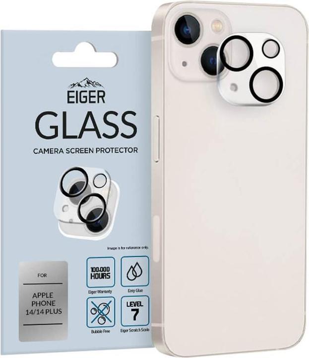 Immagine prodotto Eiger Mountain Glass Lens (1 Pezzo/i, Apple iPhone 14, Apple iPhone 14 Plus)