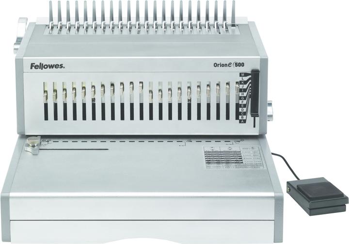 Actual product image Fellowes Orion-E 500 plastic binding machine (Comb binding)