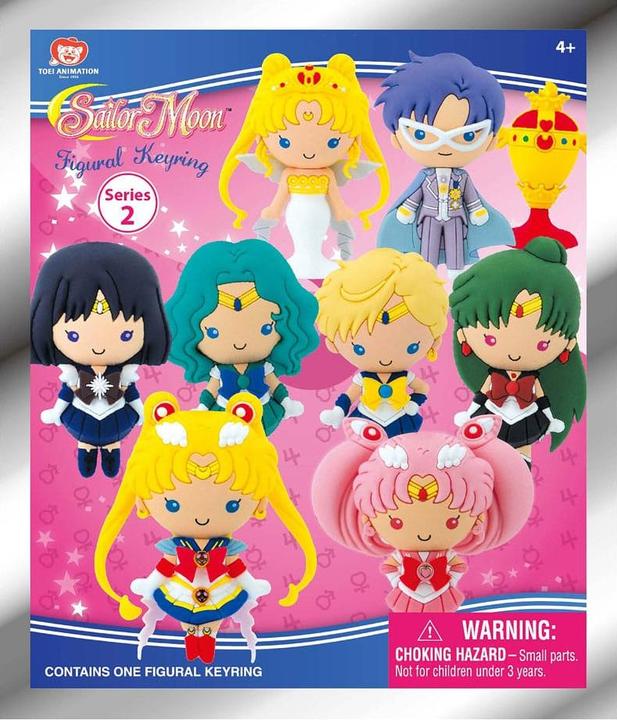 Produktbild Monogram Int. Sailor Moon 3D PVC-Taschenanhänger Series 4 Display (24)