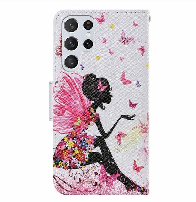 Actual product image MU Style Leather Bookcover Image Series (Samsung Galaxy S23 Ultra)