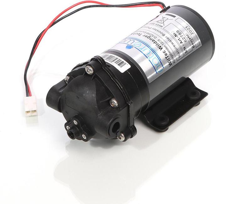 Actual product image Naturewater Booster Pump with 100 GPD (350 l/day) 35W for Reverse Osmosis Systems (Booster pump)