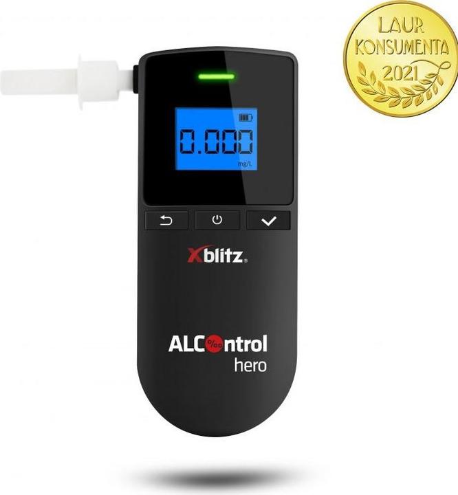 Produktbild Xblitz Breathalyzer Alcontrol Hero