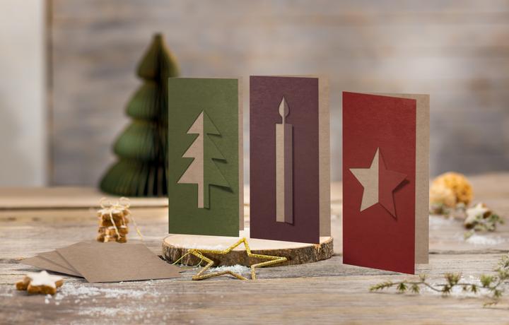 Produktbild Sigel Weihnachtskarten-Set (10 Stk.)