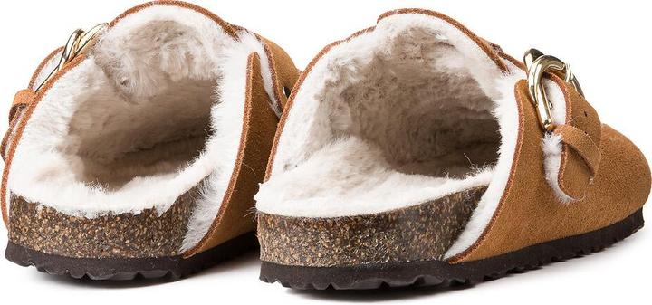 Image du produit La Redoute Collections Mules en cuir velours (36)