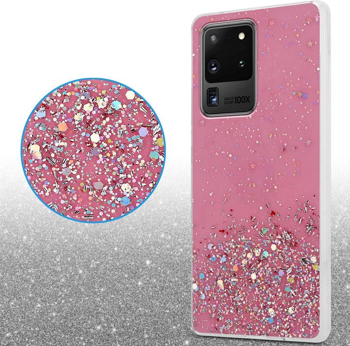 Produktbild Cadorabo TPU Cover funkelnder Glitter (Samsung Galaxy S20 Ultra)