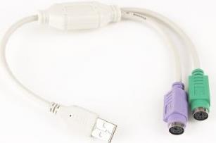Actual product image Gembird UAPS12 Keyboard / Mouse Adapter (0.30 m, USB 1.1)