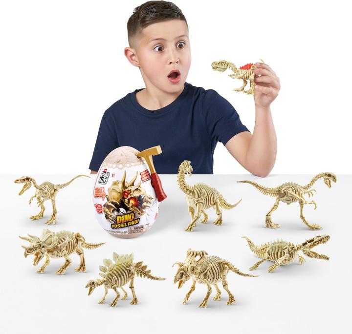 Image du produit Zuru ROBO ALIVE Dino Fossil Find Mini Surprise Egg ass.