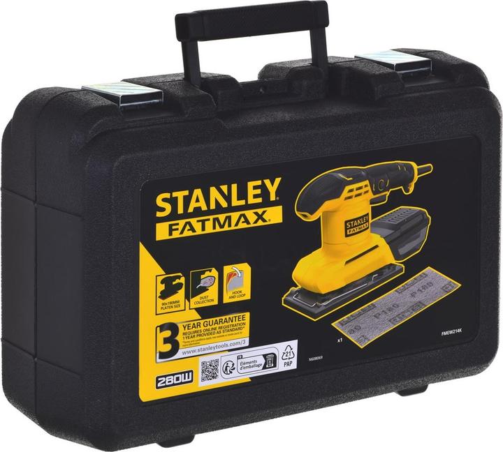 Produktbild Stanley Schwingschleifer 280 W (Schwingschleifer, 280 W)