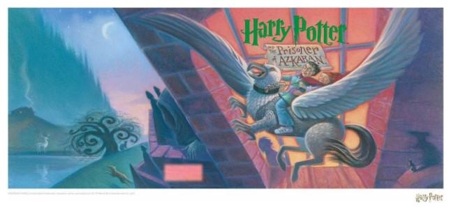 Actual product image Fanattik Harry Potter: Prisoner of Azkaban Book Cover Artwork (42 x 30 cm)