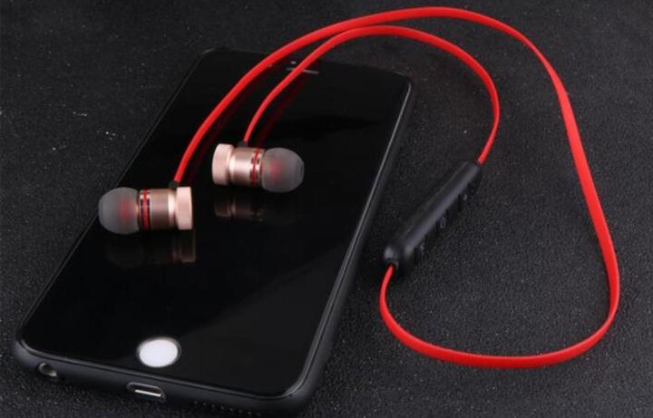 Produktbild PhoneLook Magnetische Bluetooth Kopfhörer In-Ear für Sport / Fitness inkl. Fernbedienung (Kabellos)