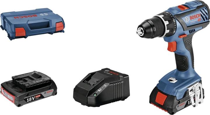 Image du produit Bosch Professional ON GSR 18V-28 (2x2.0Ah  GAL 18V-20  LC) (Fonctionnement sur batterie)