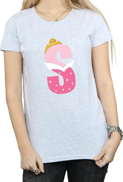 Actual product image Disney Womens/Ladies Alphabet S Is For Sleeping Beauty Cotton T-Shirt (M)