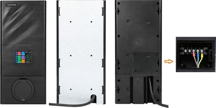 Actual product image Telestar EC 311 S (Type 2, 11 kW, 16 A, Hard wired)