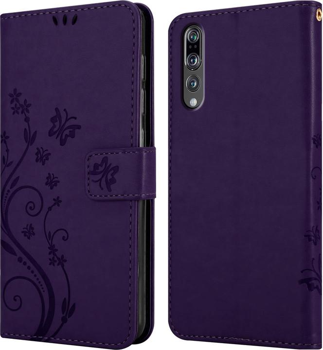 Actual product image Cadorabo Flower Book cover (Huawei P20 Pro, Huawei P20 Plus)
