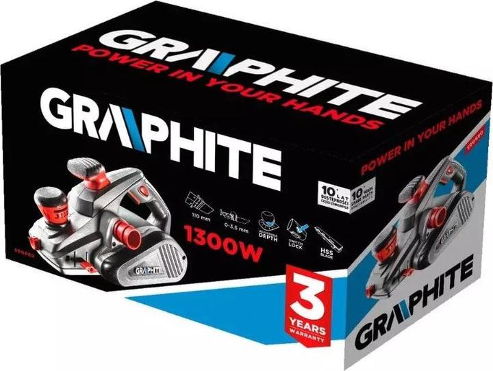 Productafbeelding Graphite Elektrische schaafmachine 59G680 1300W