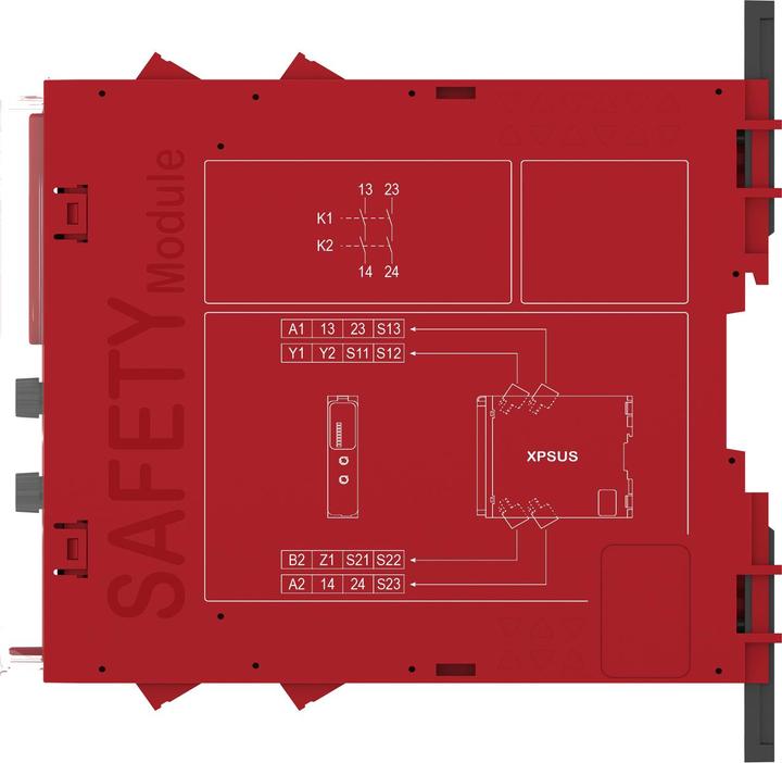 Produktbild Schneider Electric XPSUS12AP 10FKT 2K 2S 1T 24V SK Sicherheitsrelais