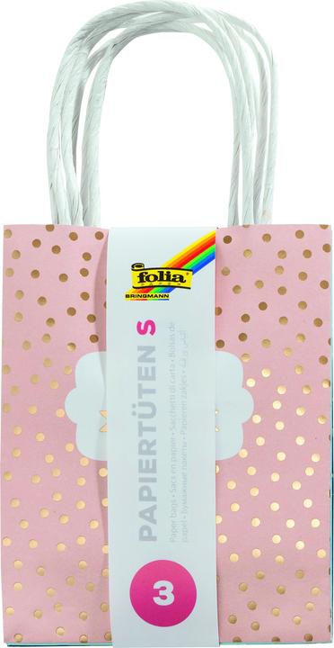 Produktbild Folia Papiertten hotfoil 12x15 cm 3 Stck (Geschenktüte, 3 x)