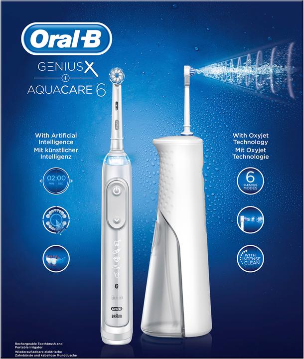 Produktbild Oral-B Aqua Care 6 Pro-Expert & Genius X (Oszillierende Zahnbürste)