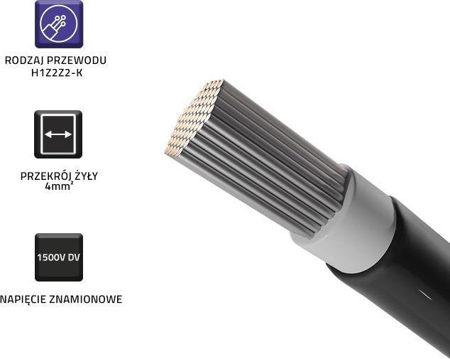 Produktbild Qoltec 53851 photovoltaic solar cable (Solarstecker)