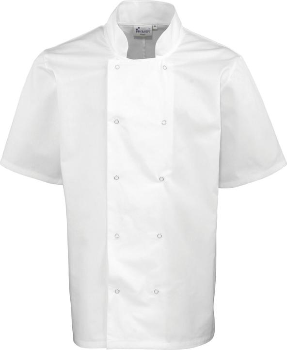 Actual product image Premier Short-sleeved chef's jacket with press studs (L)