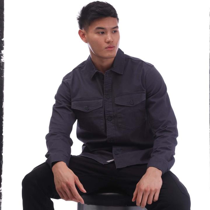 Actual product image Jack & Jones Mens Stretch Overshirt (S)