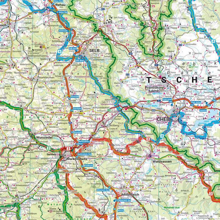 Actual product image Fichtelgebirge - Frankenwald,Motorbike tour