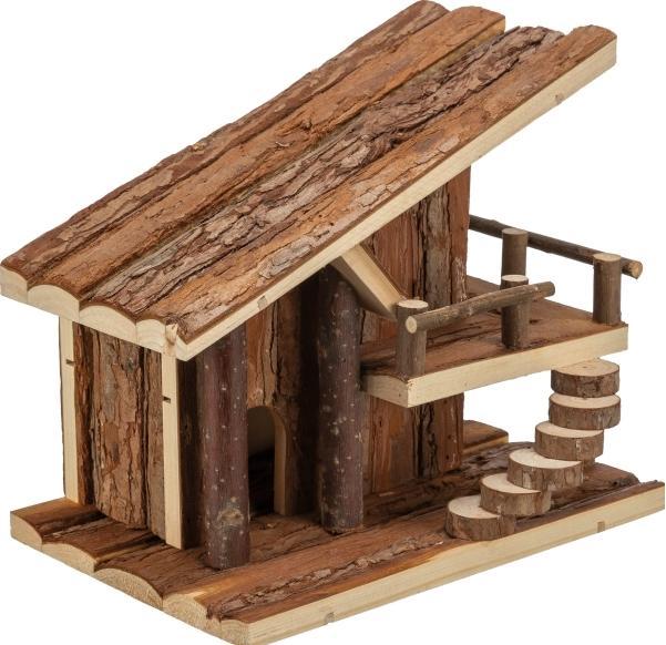 Actual product image Trixie Huis Jule Voor Hamsters Schorshout - 25X18X21 Cm