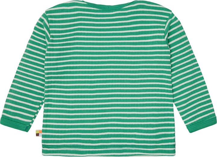 Immagine prodotto loud + proud Camicia a manica lunga a righe con costina (80)