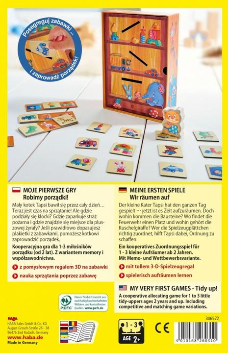 Actual product image Haba Moje pierwsze gry Robimy porządki! 60310 (Polish)