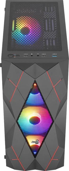 Actual product image AeroCool Volcan-G-BK-v1 (ATX, Mini-ITX)