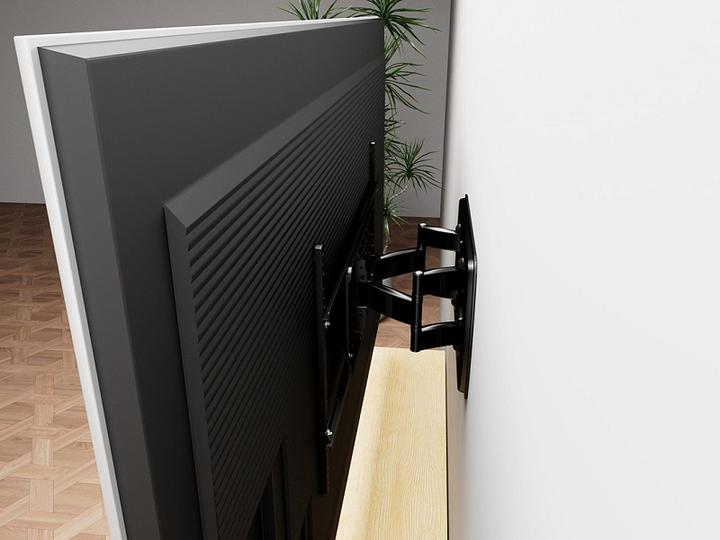 Image du produit Multibrackets Support mural 75 -110", métal, noir, inclinable 7 (Mur, 110", 125 kg)