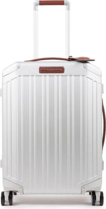 Produktbild Piquadro Ultra Slim Handgepäck Grau/Leder (37 l, Handgepäck (bis 50l))