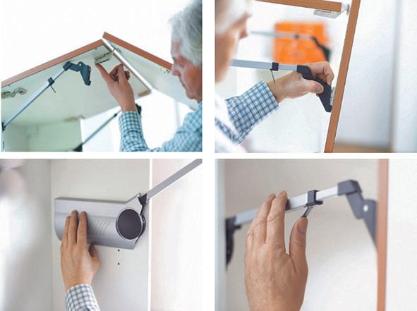 Image du produit Blum 20F3800.01 NI porte relev. pli. BT 700 (1 pcs)
