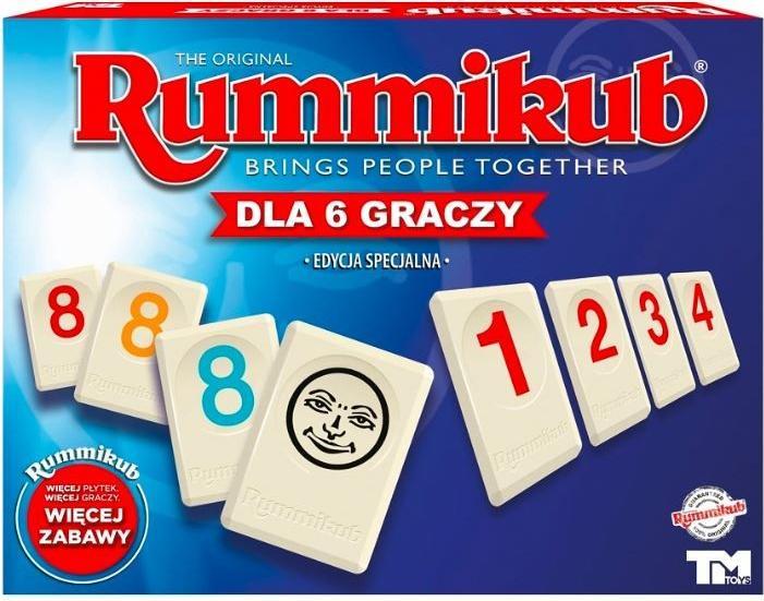 Produktbild Komelon Tm Toys Rummikub XP dla 6 graczy