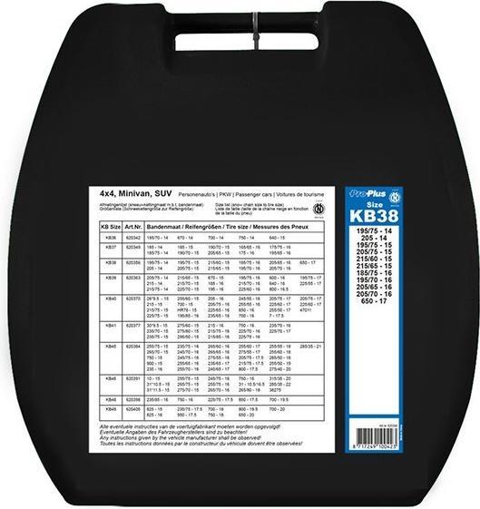 Produktbild ProPlus Schneeketten KB38
