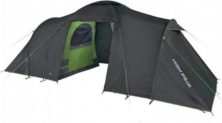 High Peak Tunnelzelt Como 6.0 (Tunnelzelt, 9 kg, 6 Personen)