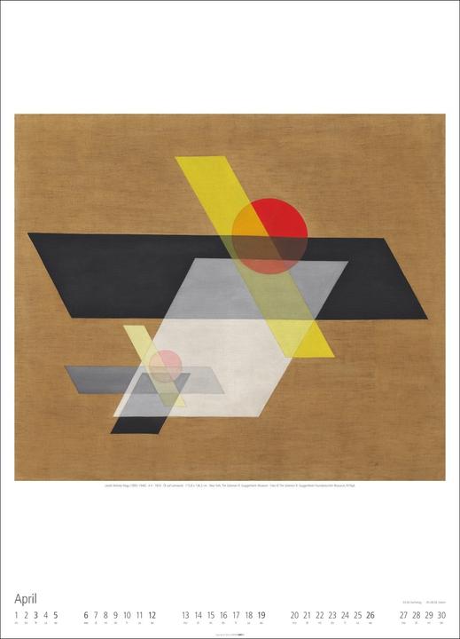 Image du produit Bauhaus Kalender 2026 (49 x 68 cm, Allemand, Anglais)