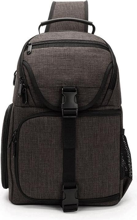 Actual product image JTI Shoulder rucksack for camera and equipment - grey (Camera shoulder bag)