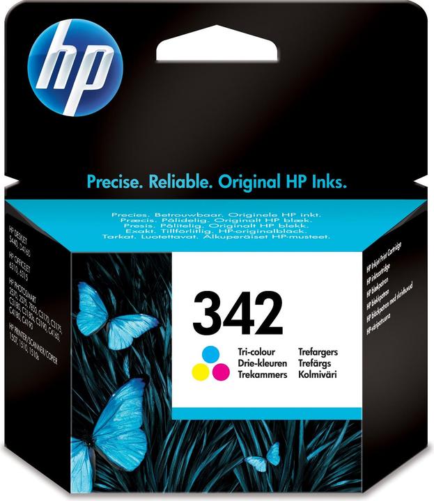 Image du produit HP 342 - 5 ml - couleur (cyan, magenta, jaune) - original (M, Y, C)