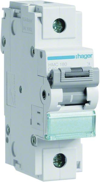 Hager HAG HMC180 Circuit breaker 1-pole 15kA C 80A 1,5m
