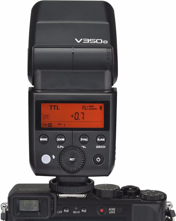Actual product image Godox V350O MFT (Plug-on flash, Olympus, Panasonic)