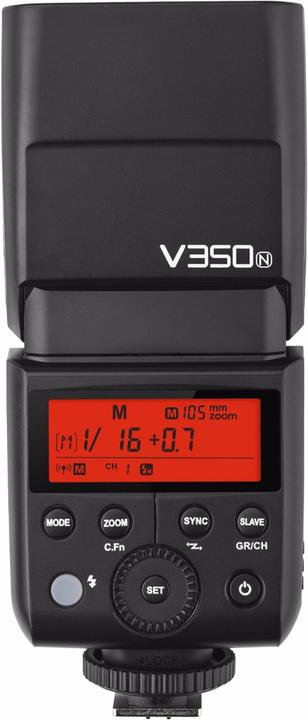 Actual product image Godox V350N Nikon (Plug-on flash, Nikon)