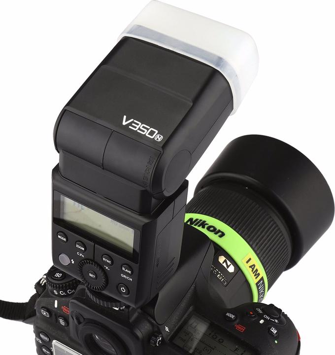 Actual product image Godox V350N Nikon (Plug-on flash, Nikon)