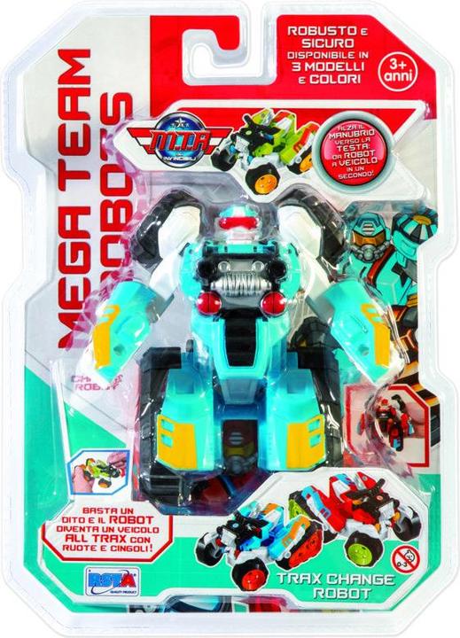 Immagine prodotto Rs Toys Mega robot team - trax change veicolo