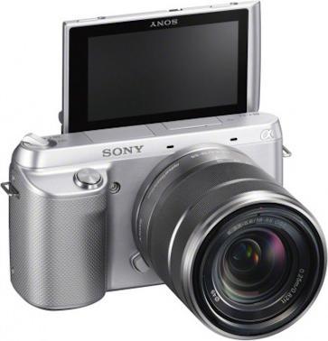 Immagine prodotto Sony NEX-F3, 16,1 MP, FullHD, Kit 18-55 mm, Argento