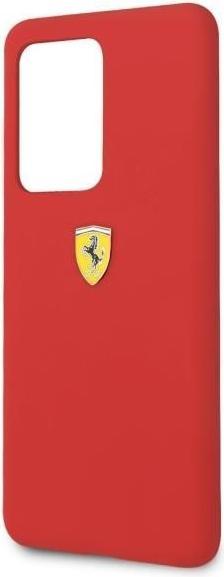 Actual product image Ferrari Hardcase FESSIHCS69RE S20 Ultra G988 czerwony/red Silicone (Samsung Galaxy S20 Ultra)