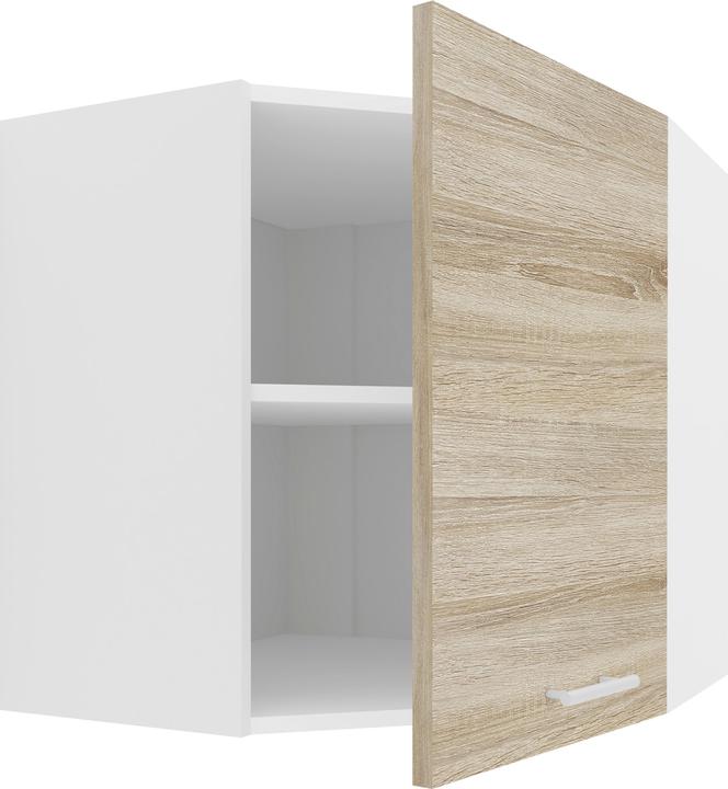 VCM Eckschrank Küchenschrank Hängeschrank Küche Küchenmöbel Esilo (60 x 57 x 57 cm)